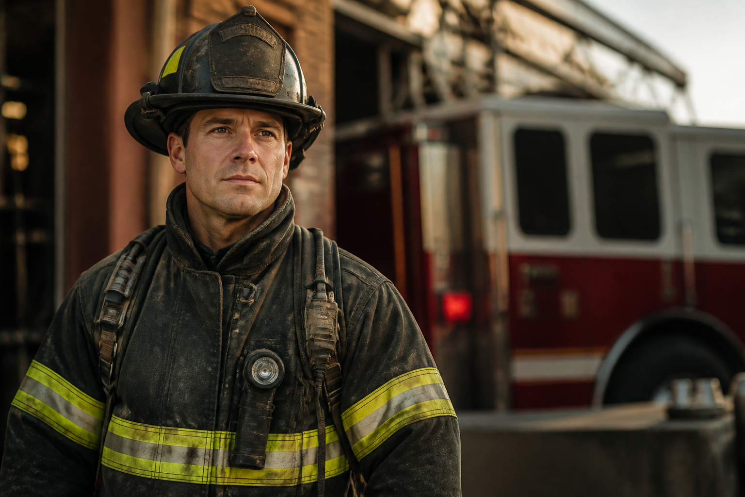 Firefighter representing Frontline Care specialty support